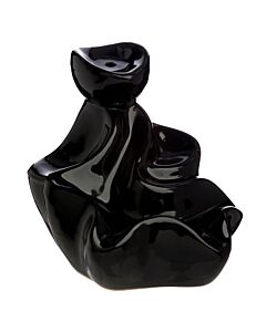 Puckator Waterfall Backflow Incense Burner-Black